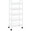 vidaXL &Tau;&rho;ό&lambda;&epsilon;ϊ &Kappa;&omicron;&upsilon;&zeta;ί&nu;&alpha;&sigmaf; 5 &Epsilon;&pi;&iota;&pi;έ&delta;&omega;&nu; &Lambda;&epsilon;&upsilon;&kappa;ό 46 x 26 x 105 &epsilon;&kappa;. &Sigma;&iota;&delta;&epsilon;&rho;έ&nu;&iota;&omicron;