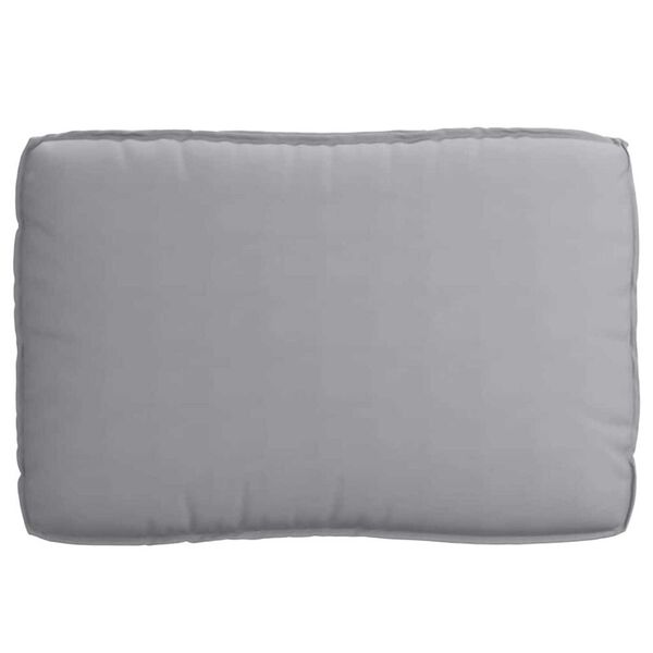 vidaXL Σετ Μαξιλαριών Πάγου 3 pcs Γκρι 120 x 80 x 12 cm Ύφασμα Oxford