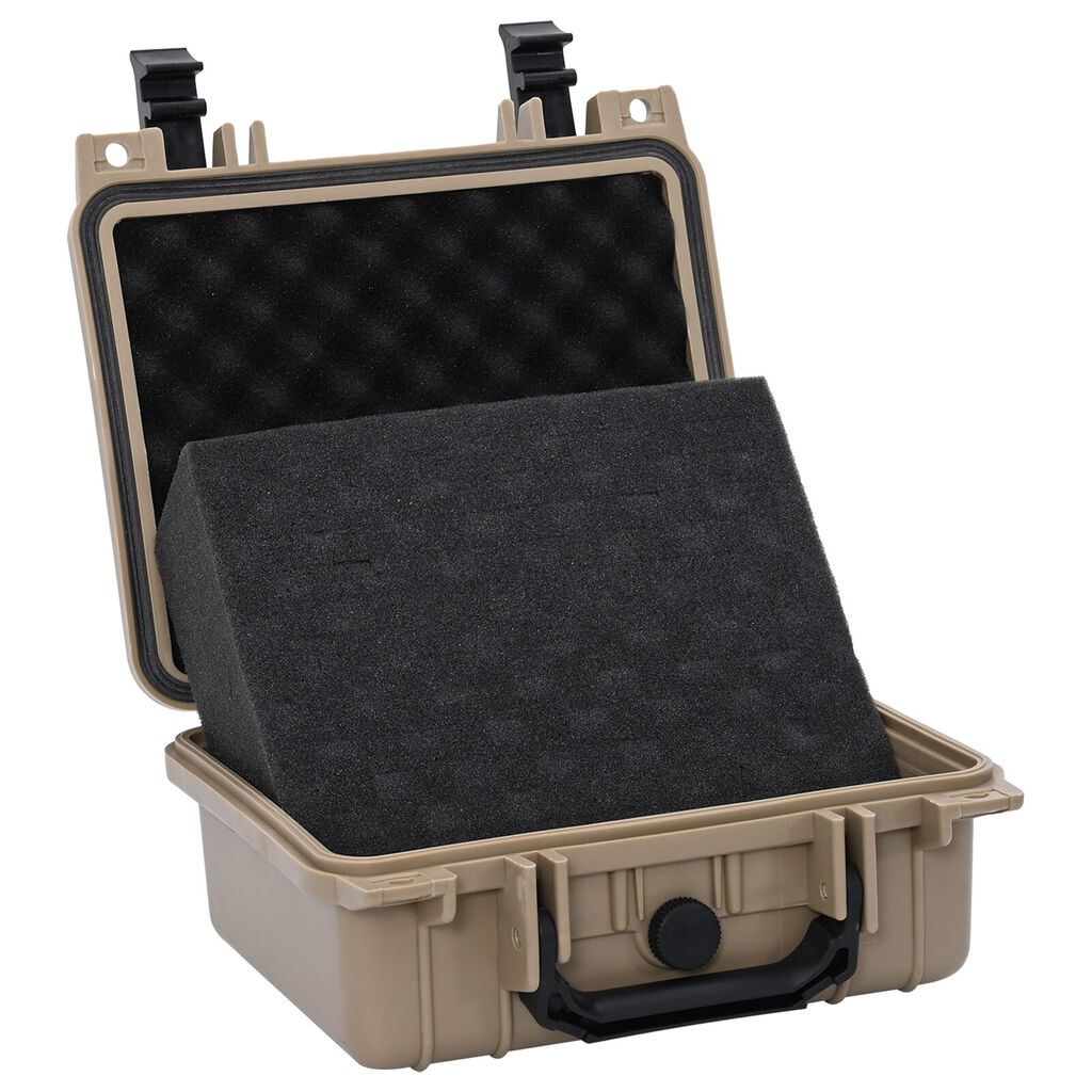 vidaXL Προστατευτική Σκληρή Θήκη Άμμος 27x24,5x12,5 εκ
