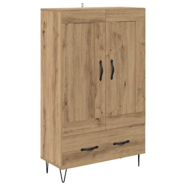 vidaXL Highboard Artisan Oak 69,5 x 31 x 115 &epsilon;&kappa;. &Epsilon;&pi;&epsilon;&xi;&epsilon;&rho;&gamma;&alpha;&sigma;&mu;έ&nu;&omicron; &xi;ύ&lambda;&omicron;