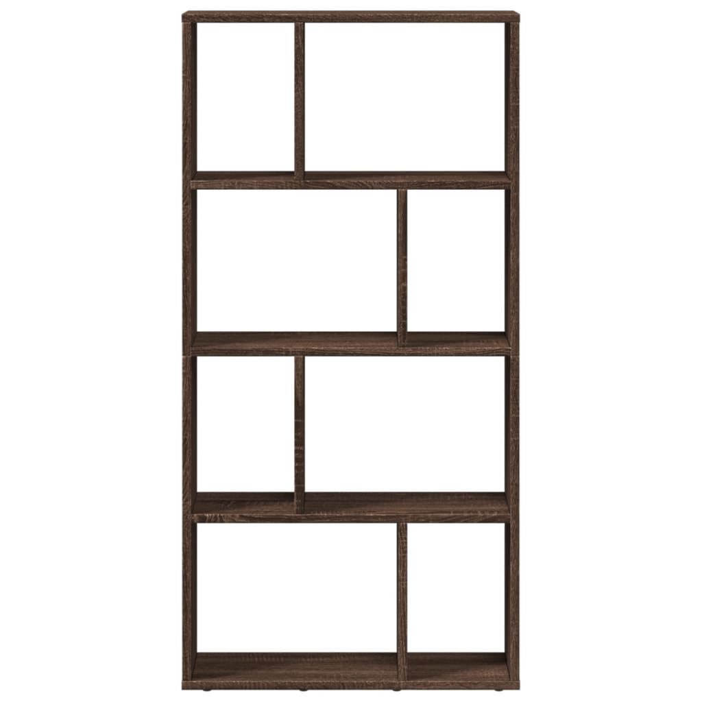 vidaXL Βιβλιοθήκη Καφέ Δρυς 60x20x120 εκ. από Επεξεργασμένο Ξύλο