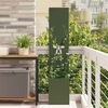 vidaXL Οθόνη Ιδιωτικότητας Κήπου Animal Print Λαδί 32 x 140 εκ.