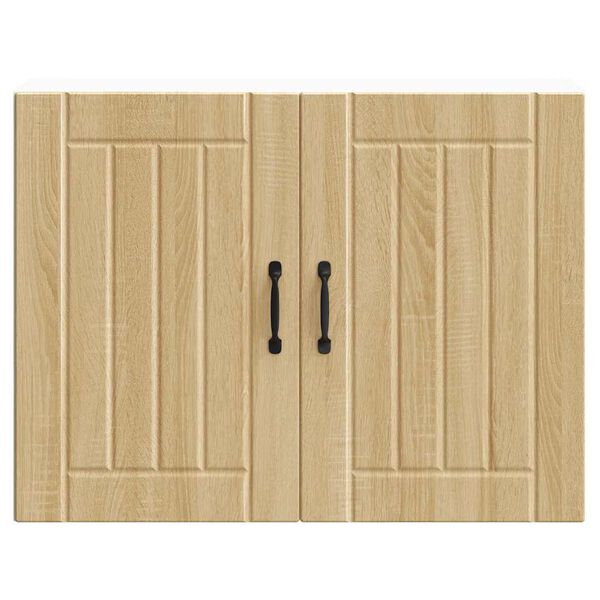 vidaXL ντουλάπι τοίχου κουζίνας "Lucca" Sonoma Oak Engineered Wood