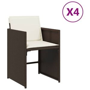 vidaXL &Kappa;&alpha;&rho;έ&kappa;&lambda;&epsilon;&sigmaf; &Kappa;ή&pi;&omicron;&upsilon; 4 &tau;&epsilon;&mu;. &Kappa;&alpha;&phi;έ &Sigma;&upsilon;&nu;&theta;. &Rho;&alpha;&tau;ά&nu; &Mu;&alpha;&xi;&iota;&lambda;ά&rho;&iota;&alpha;