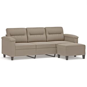 vidaXL &Kappa;&alpha;&nu;&alpha;&pi;έ&sigmaf; &Tau;&rho;&iota;&theta;έ&sigma;&iota;&omicron;&sigmaf; Taupe 180 &epsilon;&kappa;. &alpha;&pi;ό &Mu;&iota;&kappa;&rho;&omicron;ΐ&nu;&epsilon;&sigmaf; &mu;&epsilon; &Upsilon;&pi;&omicron;&pi;ό&delta;&iota;&omicron;
