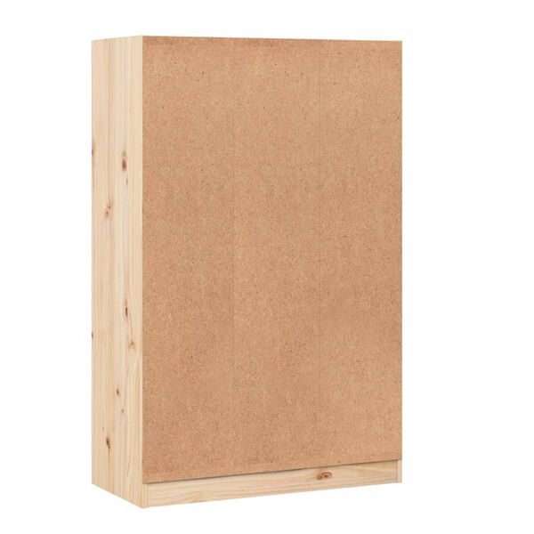 vidaXL Βιβλιοθήκη 70 x 33 x 110 εκ. από Μασίφ Ξύλο Πεύκου