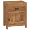 vidaXL &Kappa;&omicron;&mu;&omicron;&delta;ί&nu;&omicron; 40 x 30 x 50 &epsilon;&kappa;. &alpha;&pi;ό &Mu;&alpha;&sigma;ί&phi; &Xi;ύ&lambda;&omicron; Teak