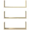 vidaXL Ραφιέρες Τοίχου 3 τεμ. Sonoma Δρυς 58x18x18 εκ. από Επεξ. Ξύλο
