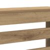 vidaXL Κάλυμμα Καλοριφέρ Αρτισιανή Δρυς 78x20x82 εκ Επεξεργασμένο Ξύλο