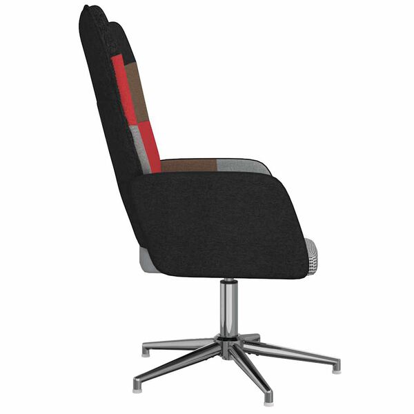 vidaXL Πολυθρόνα Relax Σχέδιο Patchwork Υφασμάτινη