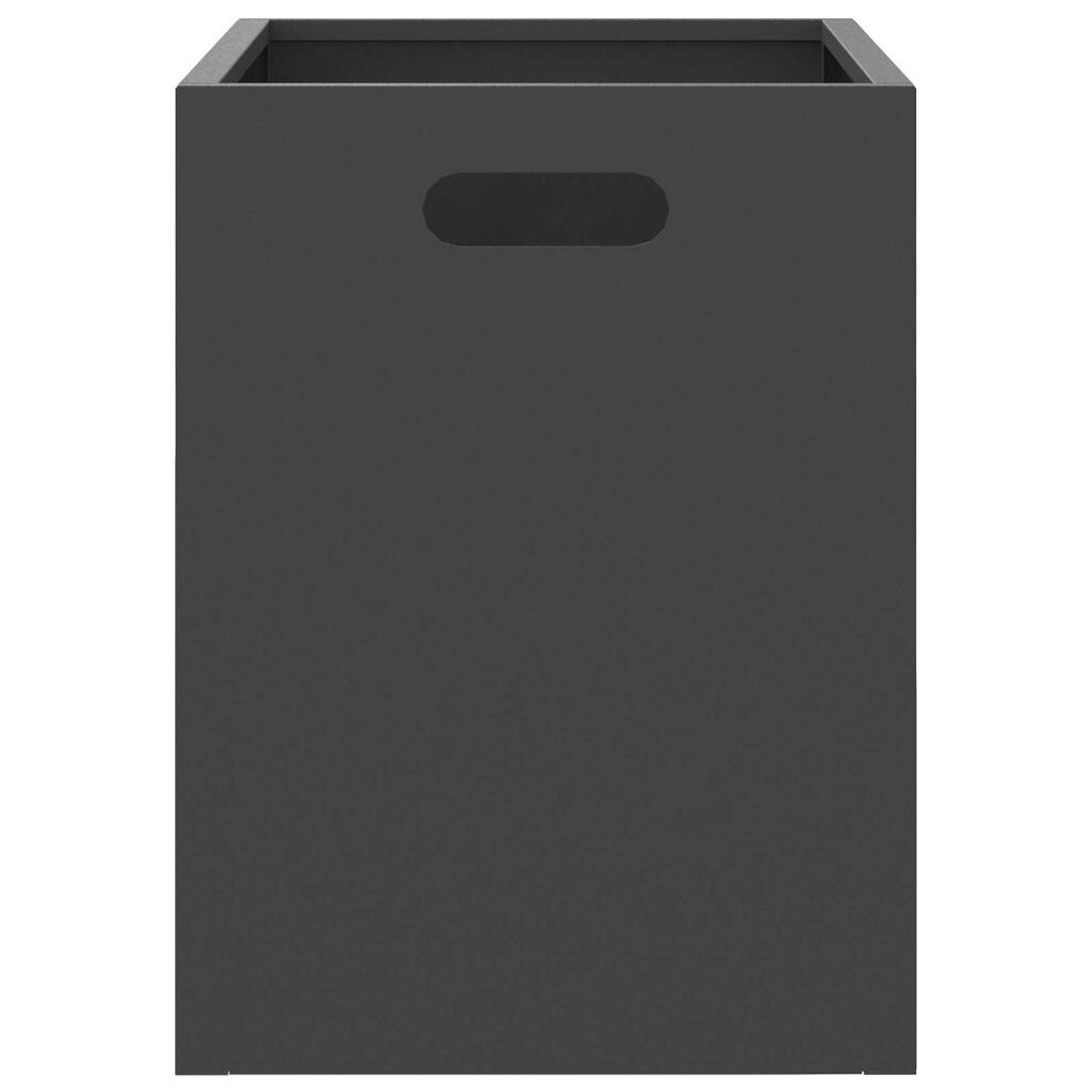 vidaXL Εστία Φωτιάς Ορθογώνια Μαύρη 50x30x40 εκ. Ατσάλι
