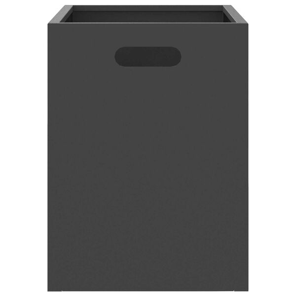 vidaXL Εστία Φωτιάς Ορθογώνια Μαύρη 50x30x40 εκ. Ατσάλι