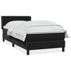 vidaXL Box Spring &Kappa;&rho;&epsilon;&beta;ά&tau;&iota; &mu;&epsilon; &sigma;&tau;&rho;ώ&mu;&alpha; &Mu;&alpha;ύ&rho;&omicron; 100x220 &epsilon;&kappa;. &Beta;&epsilon;&lambda;&omicron;ύ&delta;&iota;&nu;&omicron;