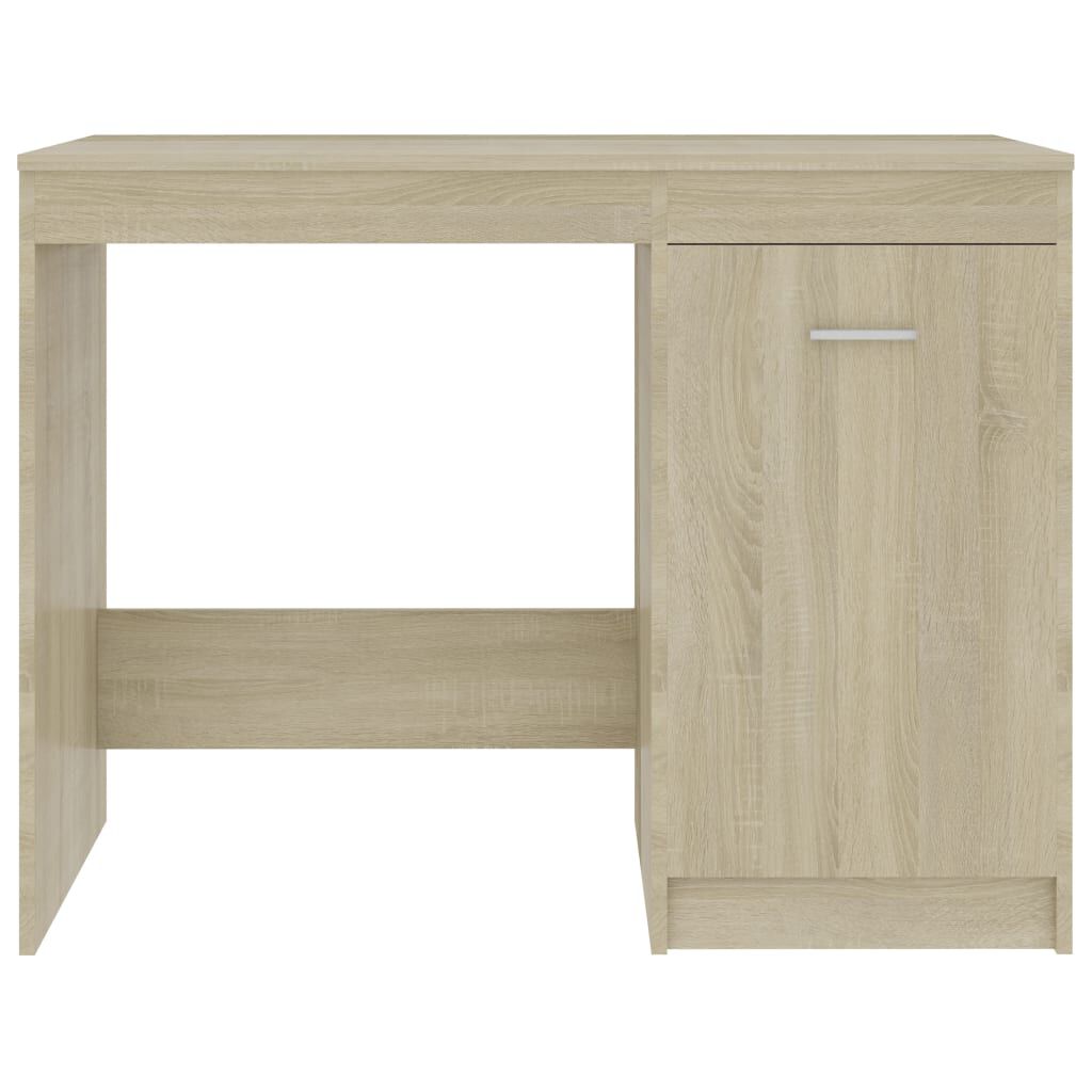 vidaXL Γραφείο Χρώμα Sonoma Δρυς 100 x 50 x 76 εκ. από Επεξ. Ξύλο