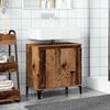 vidaXL Ντουλάπι νιπτήρα Παλιό ξύλο 58x33x60 cm Κατασκευασμένο ξύλο