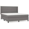 vidaXL &Kappa;&rho;&epsilon;&beta;ά&tau;&iota; Boxspring &mu;&epsilon; &Sigma;&tau;&rho;ώ&mu;&alpha; &Sigma;&kappa;&omicron;ύ&rho;&omicron; &Gamma;&kappa;&rho;&iota; 180x200 &epsilon;&kappa; &Upsilon;&phi;&alpha;&sigma;&mu;ά&tau;&iota;&nu;