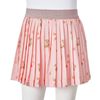 Φούστα Παιδική Πλισέ Ανοιχτό Πορτοκαλί 128