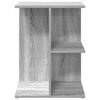 vidaXL Κομοδίνο Γκρι Sonoma 46,5x29x61 εκ. από Επεξεργασμένο Ξύλο