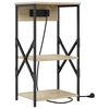 vidaXL Κομοδίνο Sonoma Δρυς 41 x 31 x 76 εκ. Επεξεργασμένο ξύλο