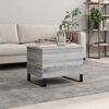 vidaXL Τραπεζάκι Σαλονιού Γκρι Sonoma 60x44,5x45εκ. Επεξεργασμένο Ξύλο