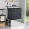 vidaXL Τσάντα Αποθήκευσης Υπαίθρου Μαύρο 80 x 80 x 60 εκ. Ύφασμα 600D