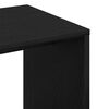 vidaXL Πλευρικό Τραπέζι Μαύρη Δρυς 59 x 36 x 38 εκ. Επεξεργασμένο ξύλο