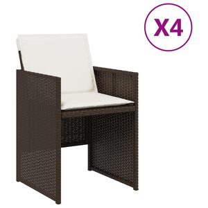 vidaXL &Kappa;&alpha;&rho;έ&kappa;&lambda;&epsilon;&sigmaf; &Kappa;ή&pi;&omicron;&upsilon; 4 &tau;&epsilon;&mu;. &Kappa;&alpha;&phi;έ &Sigma;&upsilon;&nu;&theta;. &Rho;&alpha;&tau;ά&nu; &Mu;&alpha;&xi;&iota;&lambda;ά&rho;&iota;&alpha;
