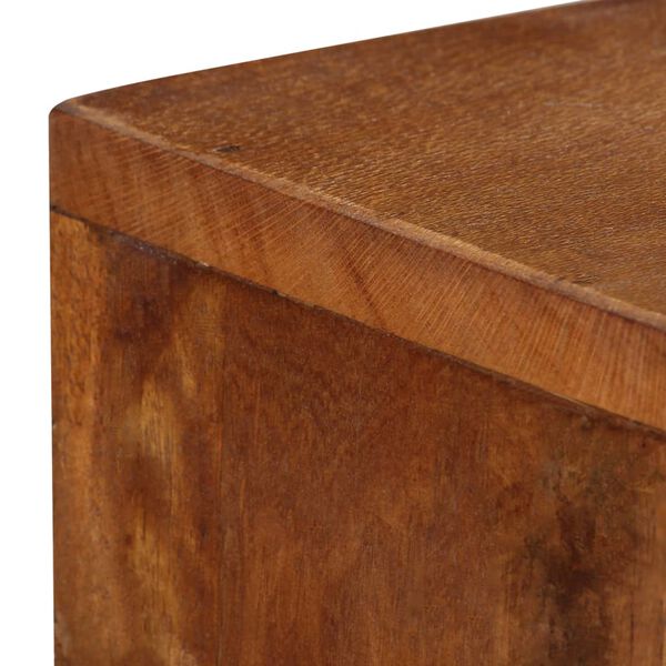 vidaXL Μπουφές Καφέ 110x30x75 εκ. από Μασίφ Ανακυκλωμένο Ξύλο