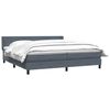 vidaXL Box Spring &Kappa;&rho;&epsilon;&beta;ά&tau;&iota; &mu;&epsilon; &sigma;&tau;&rho;ώ&mu;&alpha; &Sigma;&kappa;&omicron;ύ&rho;&omicron; &gamma;&kappa;&rho;&iota; 180x220 &epsilon;&kappa;. &Beta;&epsilon;&lambda;&omicron;ύ&delta;&iota;&nu;&omicron;