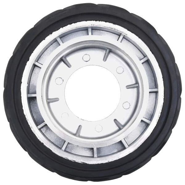 vidaXL Τροχός για Ποδαράκι Τρέιλερ Ø19,5x10εκ. από Αλουμίνιο/Καουτσούκ