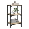 vidaXL Βιβλιοθήκη Sonoma Δρυς 40x33x70,5 εκ. Επεξεργ. Ξύλο & Ατσάλι