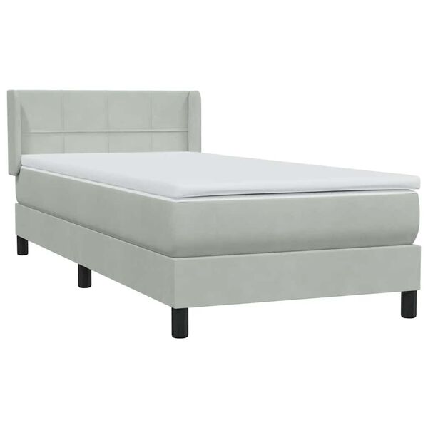 vidaXL &Kappa;&rho;&epsilon;&beta;ά&tau;&iota; Boxspring &mu;&epsilon; &Sigma;&tau;&rho;ώ&mu;&alpha; &Alpha;&nu;&omicron;&iota;&chi;&tau;ό &Gamma;&kappa;&rho;&iota; 80x210 &epsilon;&kappa;. &Beta;&epsilon;&lambda;&omicron;ύ&delta;&iota;&nu;&omicron;