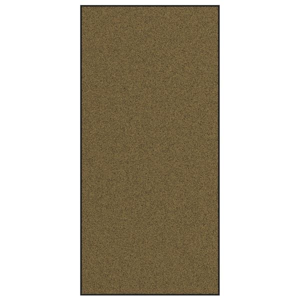 vidaXL Χαλάκι Εξώπορτας Καφέ και Μαύρο 120 x 250 cm Πολυαμίδιο και PVC