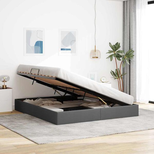 vidaXL &Kappa;&rho;&epsilon;&beta;ά&tau;&iota; &Alpha;&pi;&omicron;&theta;ή&kappa;&eta;&sigmaf; &mu;&epsilon; &kappa;&epsilon;&phi;&alpha;&lambda;ά&rho;&iota; &Sigma;&kappa;&omicron;ύ&rho;&omicron; &Gamma;&kappa;&rho;&iota; 180 x 200 cm ύ&phi;&alpha;&sigma;&mu;&alpha;