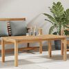 vidaXL Τραπεζάκι σαλονιού Καφέ 110 x 55 x 45 cm Μασίφ ξύλο teak