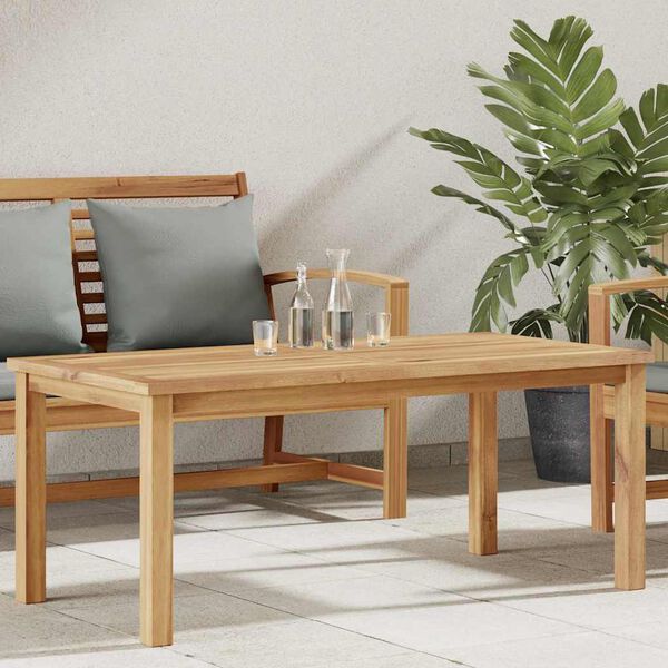 vidaXL Τραπεζάκι σαλονιού Καφέ 110 x 55 x 45 cm Μασίφ ξύλο teak