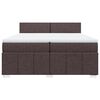 vidaXL &Kappa;&rho;&epsilon;&beta;ά&tau;&iota; Boxspring &mu;&epsilon; &Sigma;&tau;&rho;ώ&mu;&alpha; &Sigma;&kappa;&omicron;ύ&rho;&omicron; &Kappa;&alpha;&phi;έ 200x200 &epsilon;&kappa;. &Upsilon;&phi;&alpha;&sigma;&mu;ά&tau;&iota;&nu;&omicron;