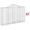 vidaXL &Sigma;&upsilon;&rho;&mu;&alpha;&tau;&omicron;&kappa;&iota;&beta;ώ&tau;&iota;&alpha; &Tau;&omicron;&xi;&omega;&tau;ά 7 &tau;&epsilon;&mu;. 200x30x120/140 &epsilon;&kappa;. &Gamma;&alpha;&lambda;&beta;&alpha;&nu;. &Alpha;&tau;&sigma;ά&lambda;&iota;