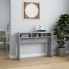 vidaXL Τραπέζι Κονσόλα Γκρι Σκυροδέματος 105x30x80 εκ. από Επεξ. Ξύλο