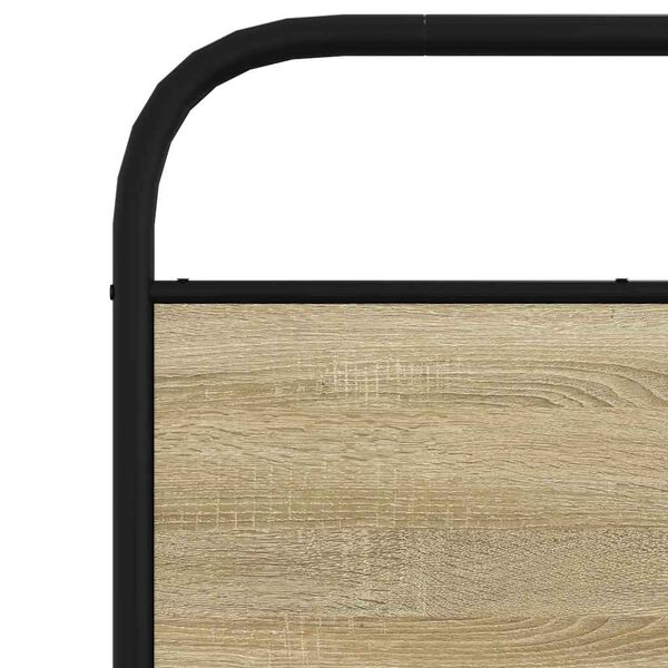 vidaXL Πλαίσιο Κρεβατιού Χωρ. Στρώμα Sonoma Δρυς 80x200εκ Επεξ. Ξύλο
