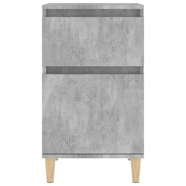 vidaXL Κομοδίνο Γκρι Σκυροδέματος 40x35x70 εκ.