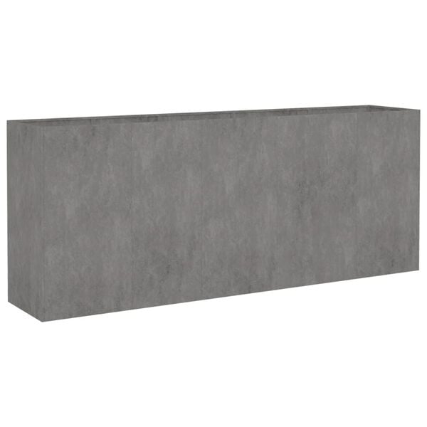 vidaXL Ζαρντινιέρα 200 x 40 x 80 εκ. από Ατσάλι Σκληρυθέν στον Αέρα