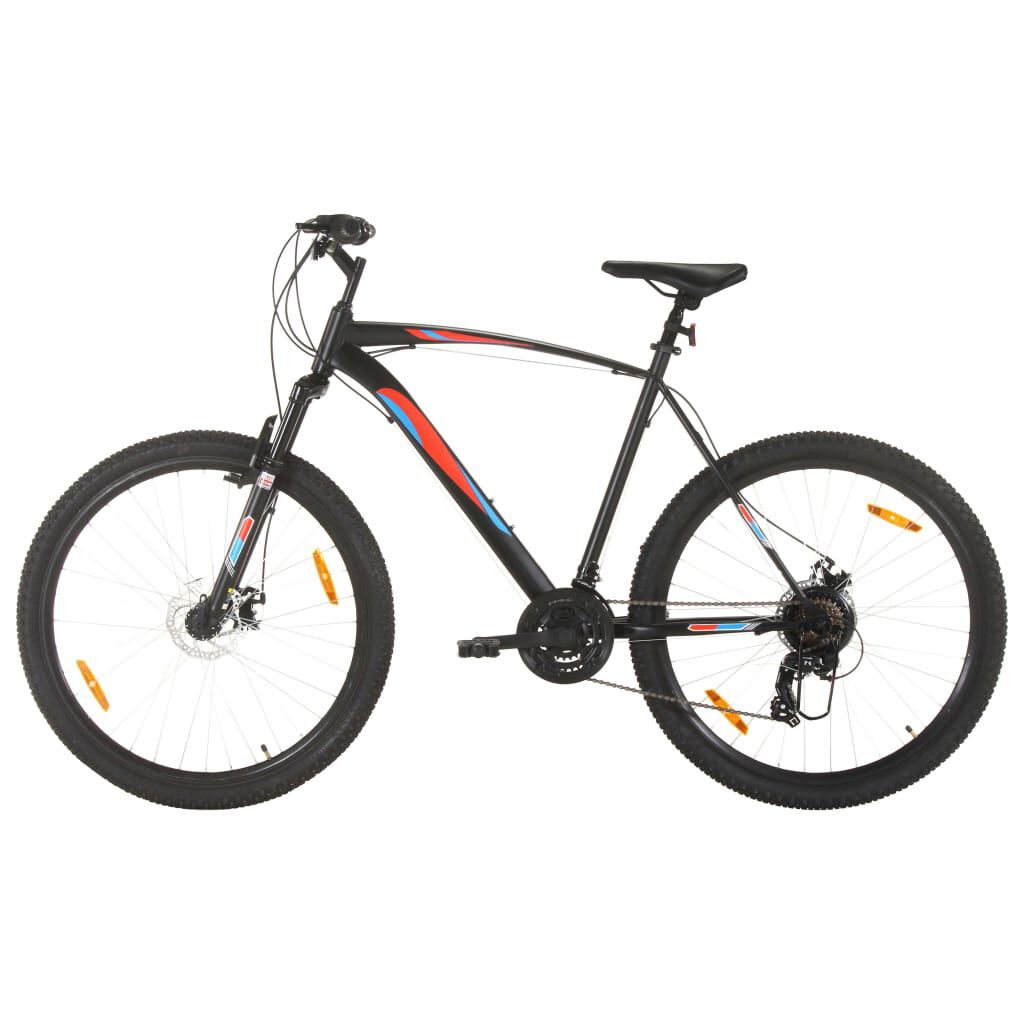 vidaXL Ποδήλατο Mountain 29'' Μαύρο με 21 Ταχύτητες & Σκελετό 53 εκ.