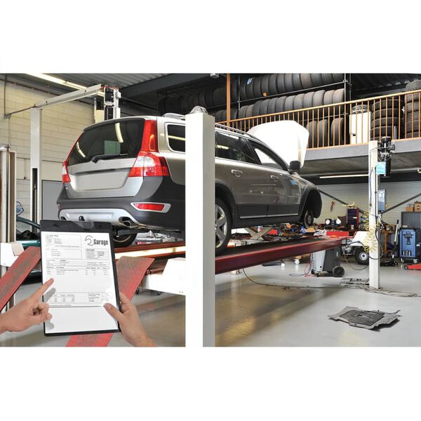 ProPlus Βάση Στήριξης Παραγγελιών Επισκευής Α4 10 τεμ. Μαύρο 580040