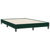 vidaXL Box Spring &kappa;&rho;&epsilon;&beta;ά&tau;&iota; &mu;&epsilon; &sigma;&tau;&rho;ώ&mu;&alpha; &sigma;&kappa;&omicron;ύ&rho;&omicron; &pi;&rho;ά&sigma;&iota;&nu;&omicron; 160x220cm &Beta;&epsilon;&lambda;&omicron;ύ&delta;&iota;&nu;&omicron;
