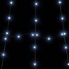 vidaXL LED Χριστουγεννιάτικο Δέντρο Ψυχρό λευκό 182 εκ Μέταλλο
