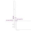 vidaXL Κρεβάτι Boxspring με Στρώμα Γκρι 100x200εκ. από Συνθετικό Δέρμα