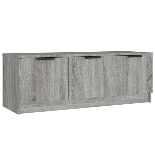 vidaXL Έπιπλο Τηλεόρασης Γκρι Sonoma 102x35x36,5εκ. Επεξεργασμένο Ξύλο