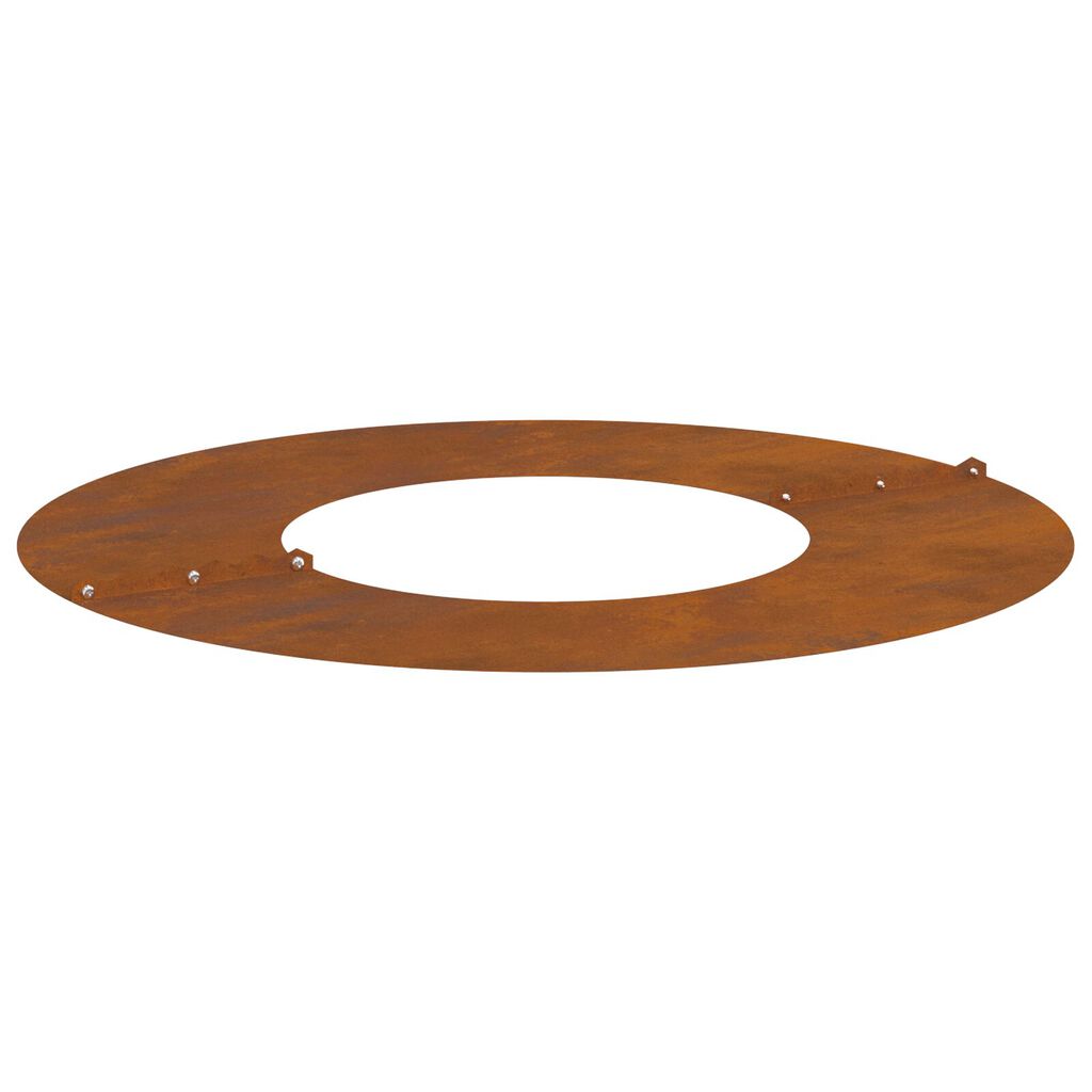 vidaXL Γλάστρα από Corten ατσάλι Corten ατσάλι Μεγάλη Διακοσμητικά ένθετα