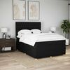 vidaXL &Kappa;&rho;&epsilon;&beta;ά&tau;&iota; Boxspring &mu;&epsilon; &Sigma;&tau;&rho;ώ&mu;&alpha; &Mu;&alpha;ύ&rho;&omicron; 140x190 &epsilon;&kappa;. &Upsilon;&phi;&alpha;&sigma;&mu;ά&tau;&iota;&nu;&omicron;